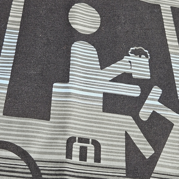 Travis Mathew NEW Men's Tshirt Race You Style 1MT158 Black Golf Cart + Beer - Picture 3 of 6